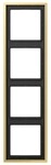 Jung Rahmen 4fach Mess/clas ME 2984 C ME2984C