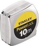 Stanley Taschenrollbandma&szlig; PowerLock&reg; L.10m B.25mm mm/cm EG II Ku.Clip lose