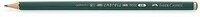 Faber-castell Bleistift CASTELL 9000 119005 5B dunkelgr&uuml;n 306000365