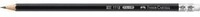 Faber-castell Bleistift 111200 mit Gummitip HB sw 306000990
