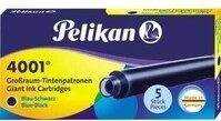 Pelikan Tintenpatrone 4001 GTP/5 310607 blauschwarz 5 St./Pack. 313006990