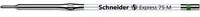 Schneider Kugelschreibermine Express 75 7514 M 0,4mm gr&uuml;n 313014260