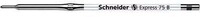 Schneider Kugelschreibermine Express 75 7521 B 0,8mm schwarz 313013190