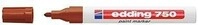Edding Lackmarker 750 4-750-9-007 2-4mm Rundspitze permanent braun 304000470