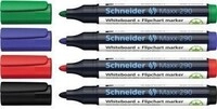 Schneider Boardmarker Maxx 290 129094 1-3mm sortiert 4 St./Pack. 304017599