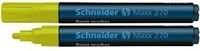 Schneider Lackmarker Maxx 270 127005 1-3mm Rundspitze gelb 304218810