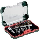 Metabo Bitsortiment 26tlg. Bit-L.25mm Steckschl&uuml;ssel1/4Zoll S2-Stahl
