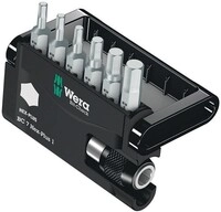 Wera Bitsatz 8040-6/Z Hex-Plus 7teilig Bithalter/6Sechskantbits Hex-Plus