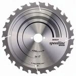Bosch Kreiss&auml;geblatt Speedline Wood AD 250mm Z.24 WZ Bohr.30mm Schnitt-B.3,2mm