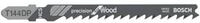 Bosch Stichs&auml;geblatt T 144 DP Gesamt-L.100mm Zahnt.4mm HCS 100 St./Karte