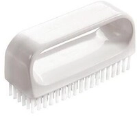 Haug Nagelb&uuml;rste mit B&uuml;gel &middot; Nylon wei&szlig; &middot; 6,6 cm 496000101