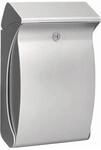 Burg-w&Auml;chter Briefkasten Swing 4906 Si H.419mm B.271mm T.129mm silber Ku.DIN C4