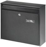 Burg-w&Auml;chter Briefkasten Mail 5877 W H.322mm B.362mm T.100mm wei&szlig; STA DIN C4
