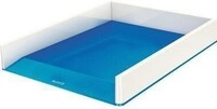Leitz Briefkorb WOW 53611036 DIN A4 PS wei&szlig;/blau 127002350