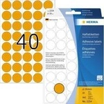 Herma Markierungspunkt 2254 19mm leuchtorange 960 St./Pack. 129259628