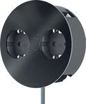 Bachmann Steckdoseneinheit TWIST sw 931.100