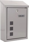 Rottner Briefkasten Casa H.325mm B.220mm T.100mm grau VA DIN C5 Rottner Security