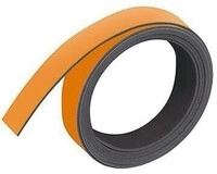 Franken Magnetband M802 05 10mmx1m 1mm orange Franken Plastik 152037320