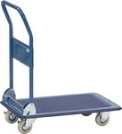 Fetra Plattformwagen Ladefl&auml;chen L740xB480mm STA brillantblau Trgf.150kg 3100