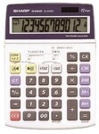 Sharp Tischrechner EL-2125C LCD-Anzeige Solar/Batt 700004101