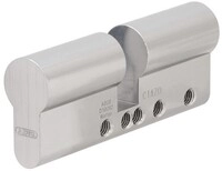 Abus Blindzylinder TI 80mm 10/70,25/55,30/50,35/45,40/40 TI-Spezialalu