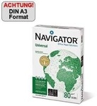 Navigator Kopierpapier Universal 8247B80B DIN A3 80g 500 Bl./Pack. 110124801