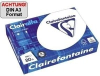 Clairefontaine Multifunktionspapier 1969C A3 80g ws 500 Bl./Pack. 110224801
