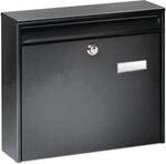 Burg-w&Auml;chter Briefkasten Potsdam 877 ANT H.322mm B.362mm T.100mm anth.STA DIN