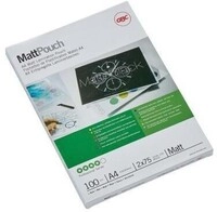 Gbc Folientasche MattPouch 3747240 DIN A4 75mic matt 100 St./Pack. 126245900