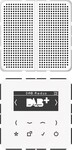 Jung Smart DAB+ Digitalradio DAB CD1 WW DABCD1WW