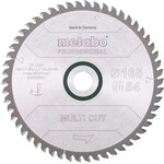 Metabo Kreiss&auml;geblatt multi cut professional D165x2,2/1,4xB20mm Z.54 FZ/TZ