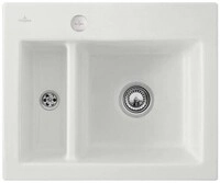 Villeroy & Boch VB Einbausp&uuml;le Subway 60 XM 678002 620x510mm Rechteck Steam