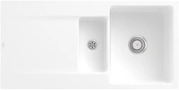 Villeroy & Boch VB SP Siluet 60 R flat 33371F 980x490mm re-eckig Stone White