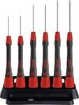 Wiha Feinmechanikerschraubendrehersatz 264 PK 601 6-tlg.6-KT.m.Kugelk. 42993