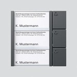 Siedle&S&ouml;hne Tasten-Modul TM 612-3 DG 200038761-00