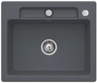 Villeroy & Boch VB Einbausp&uuml;le Siluet 60 S 334602 600x510mm Rechteck Graphite
