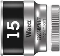Wera Steckschl&uuml;sseleinsatz 8790 HMA HF 1/4 Zoll 6-kant SW 15mm L.23mm Wera Werk