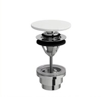 Laufen Ablaufventil KARTELL mit Klick-Klack wei&szlig; H8981920000001
