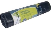 Secolan M&uuml;llbeutel H1324 120l Zugband sw 10St. 445016090