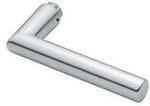 Hoppe T&uuml;rdr&uuml;ckerlochteil Ams.1400 Alu.F1/naturf.4-KT.8mm DIN L/R 3277144