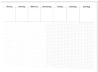 Rnk Verlag RNK Schreibunterlage Office 46632 480x330mm 30Blatt liniert/kariert