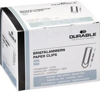 Durable Briefklammer 121125 32mm verzinkt 1.000 St./Pack. 176003200