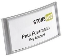 Durable Namensschild CLASSIC 854023 30x65mm Magnet si 10 St./Pack. 132000200
