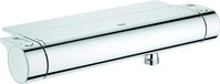 Grohe THM-Brausebatterie Grohtherm 2000 34469_1 Wandmontage mit Ablage chrom