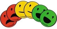 Legamaster Magnet Emoticon 7-123304 sort 50mm 6 St./Pack. 152009200