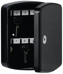 Burg-w&Auml;chter Schl&uuml;sselbox Key Box H330xB235xT75mm wei&szlig; Stahlbl.Anz.Hak.35