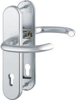 Hoppe Schutzgarnitur Mar.1138/3331/3410 Alu.F1 92mm 66-76mm 3663846