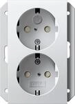 Gira Doppeldose SCHUKO 273127