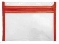 Veloflex Rei&szlig;verschlusstasche VELOBAG XXS 4350020 DIN A5 rot 126050030