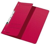 Leitz Einhakhefter 37440025 DIN A4 kfm. Heftung Karton rot 125050730
